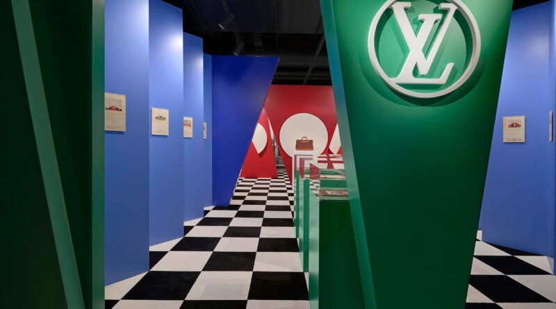 How was the Louis Vuitton Beauty Line inspired by the Art Deco culture